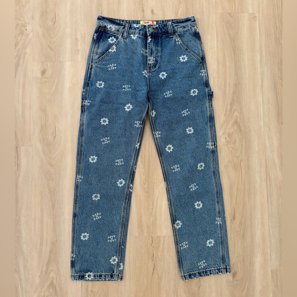 Simons Denim - Graphic Jeans Size 28 DJAB x Fondation Tel-Jeunes x Jack.org
